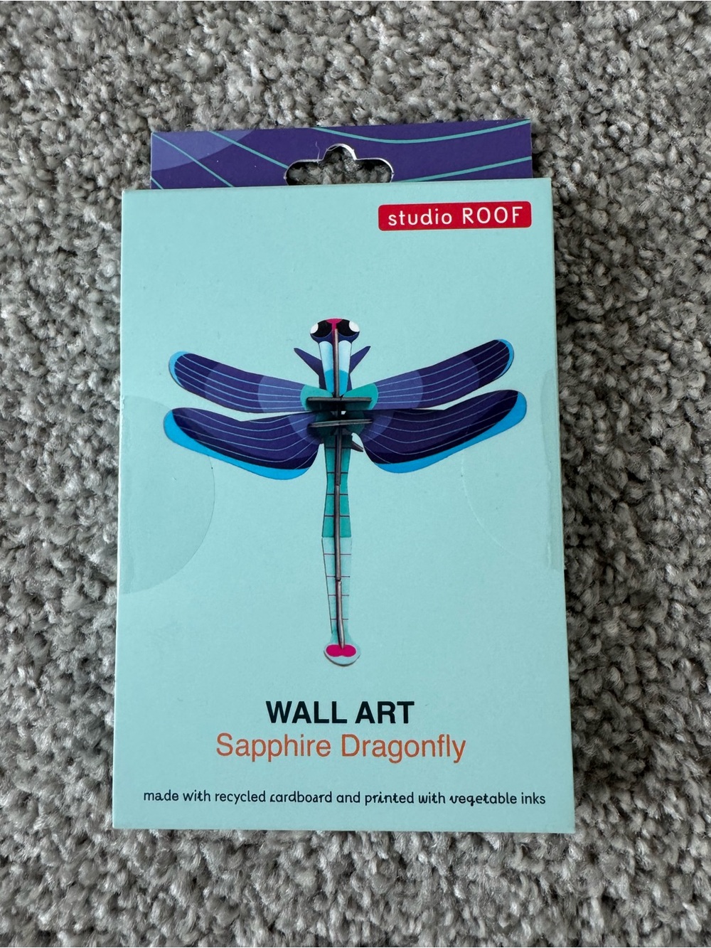 Studio Sapphire Dragonfly Wall Art - Blue, Purple, Teal